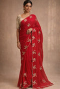 SWASTIK 60GM Georgette RED