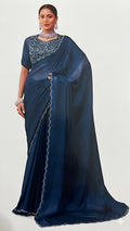 Ready-to-Wear Stitch Blouse Saree for Women | Elegant Party Wear Saree