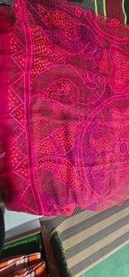 Shekhawati Elegant Pink Bandhani Printed Saree for Women – Stylish Ethnic Wear